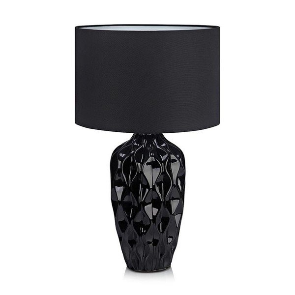 Lampada da tavolo nera Ben, ø 26 cm - Markslöjd