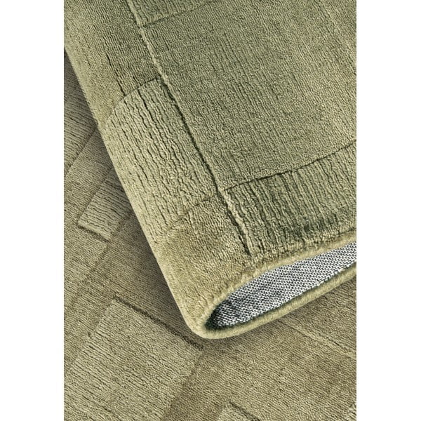 Tappeto verde in lana tessuto a mano 160x230 cm Wilhelmine - Villeroy&Boch-image-3