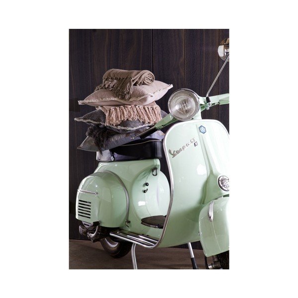 Verde chiaro Plaid grosso, 130 x 170 cm - BePureHome-image-1