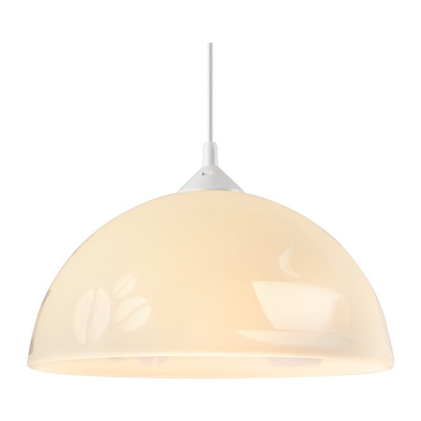 Apparecchio a sospensione beige Tea - LAMKUR-image-1
