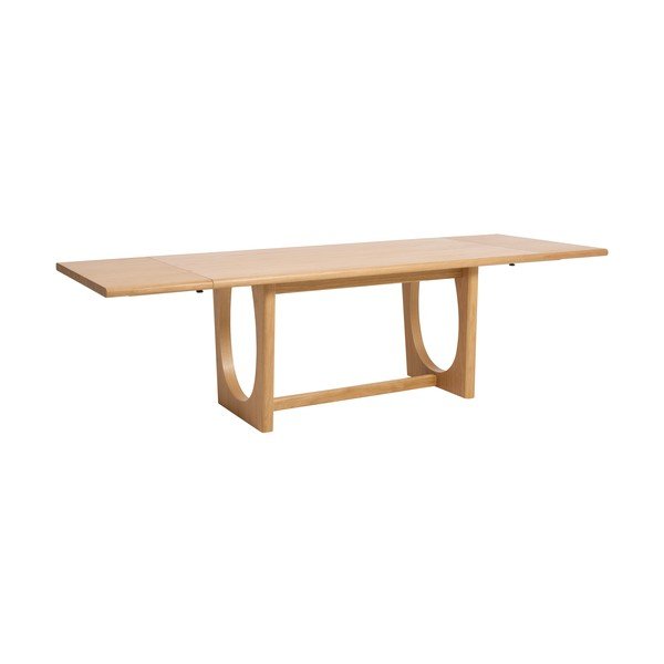 Tavolo da pranzo con effetto rovere allungabile 95x180 cm Flow – Unique Furniture-image-3