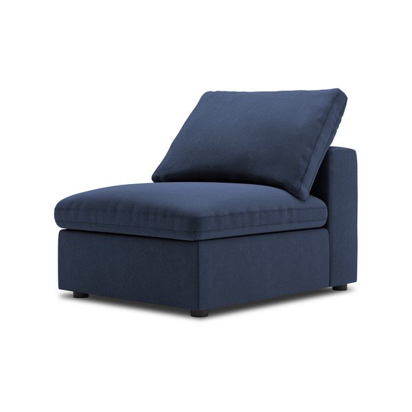 Parte centrale blu scuro del divano modulare in velluto a coste Galaxy - Windsor & Co Sofas-image-2