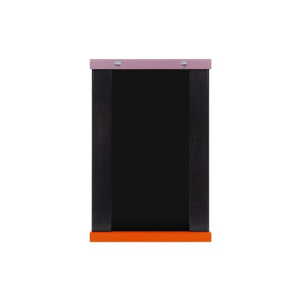 Specchio da parete con telaio in legno massiccio con ripiano  50x75 cm Lun – noo.ma-image-4