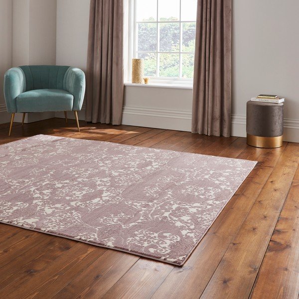 Tappeto color malva 200x285 cm Imperial Wine – Think Rugs-image-2