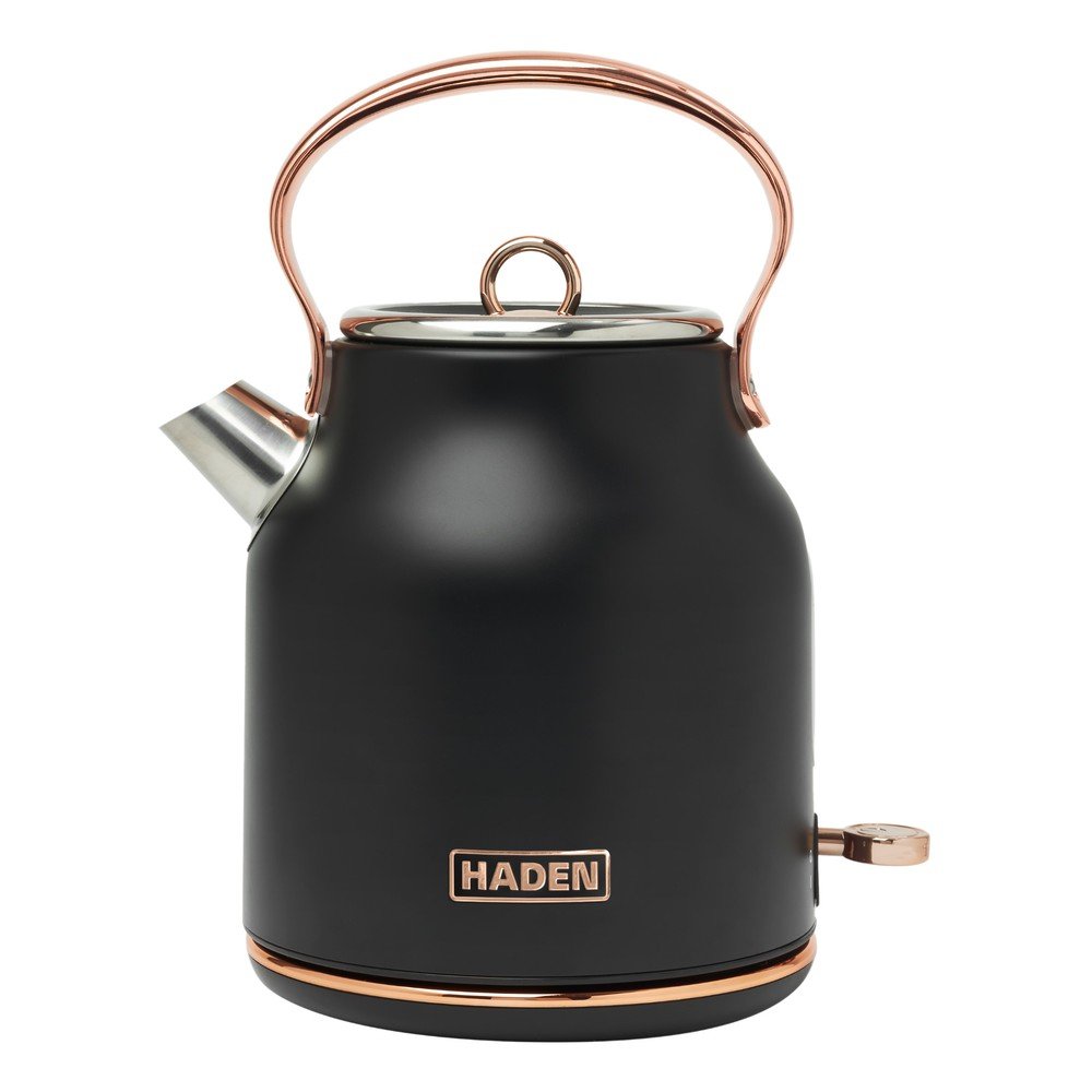 Bollitore nero 1,7 l Heritage – Haden | Bollitori elettrici