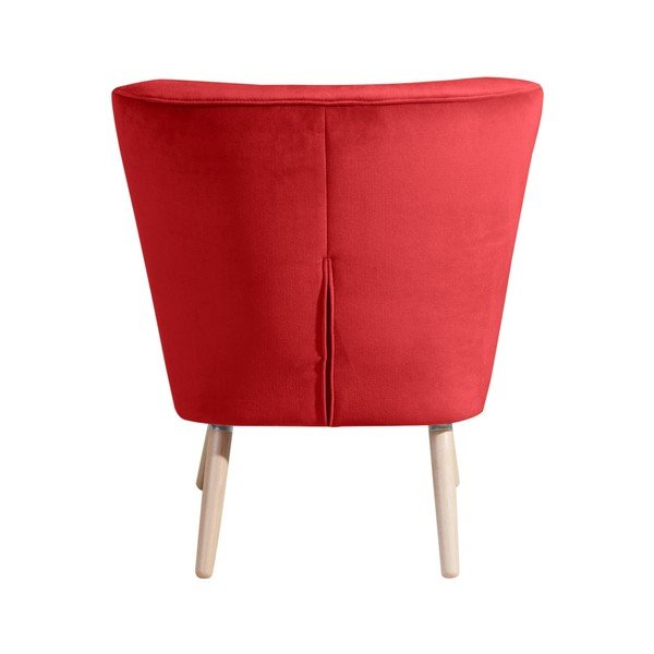 Poltrona rossa Neele Velvet - Max Winzer-image-4