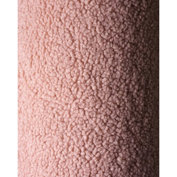 Cuscino per divano da bambini rosa con rivestimento in bouclé Teddy Pouch – Wigiwama-image-3