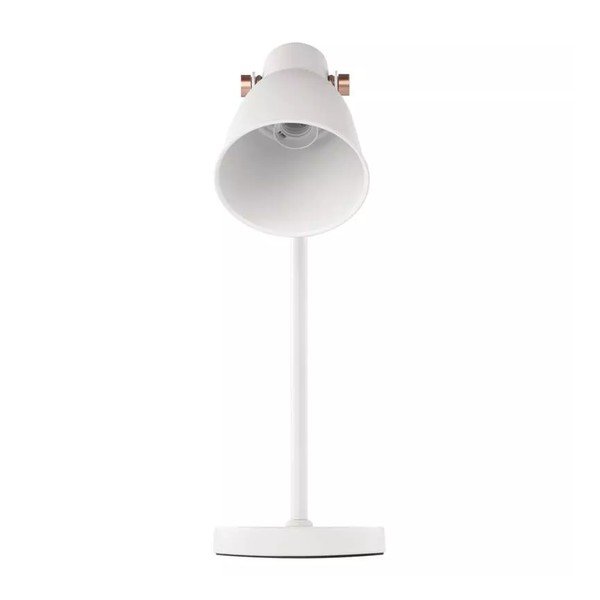 Lampada da tavolo bianca (altezza 46 cm) Julian - EMOS-image-2