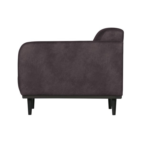 Poltrona in similpelle grigia Statement - BePureHome-image-3