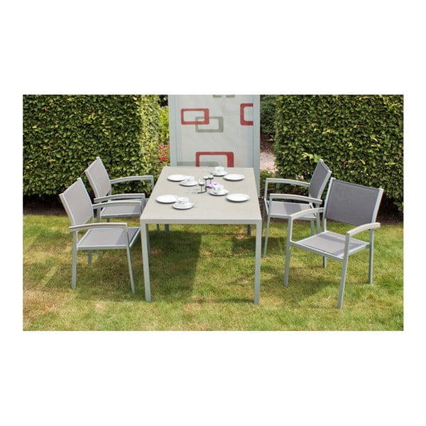 Tavolo da pranzo da giardino 90x150 cm Grace - Garden Pleasure-image-2