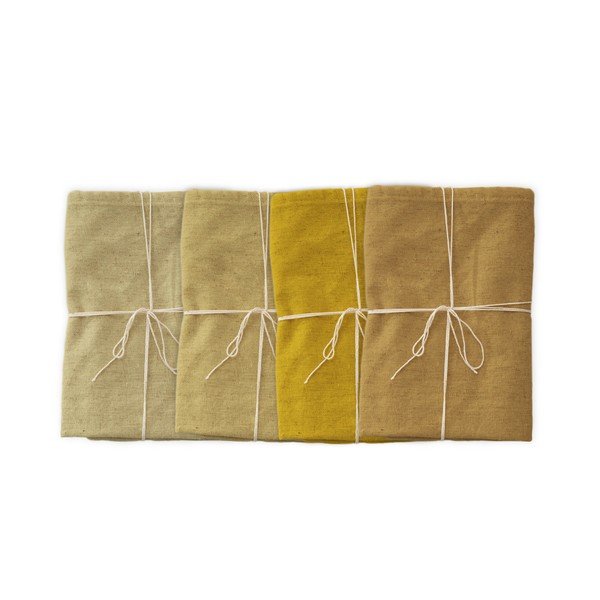 Set di 4 tovaglioli di lino Beige, 43 x 43 cm - Really Nice Things