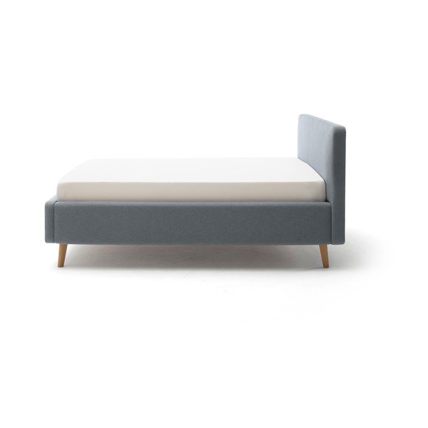 Letto singolo imbottito blu polveroso rete non inclusa 120x200 cm Mattis – Meise Möbel-image-3