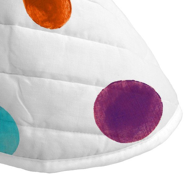 Copriletto trapuntato in cotone bianco 240x260 cm Confetti - Happy Friday-image-3