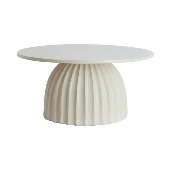 Tavolino rotondo in metallo ø 70 cm Veglia – Light & Living