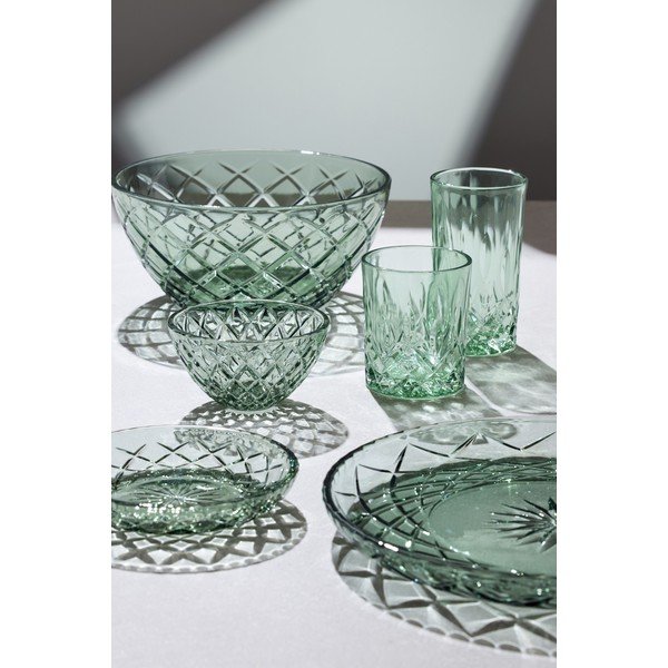 Ciotoline in set verdi in vetro 4 pz 325 ml Sorrento – Lyngby Glas-image-1