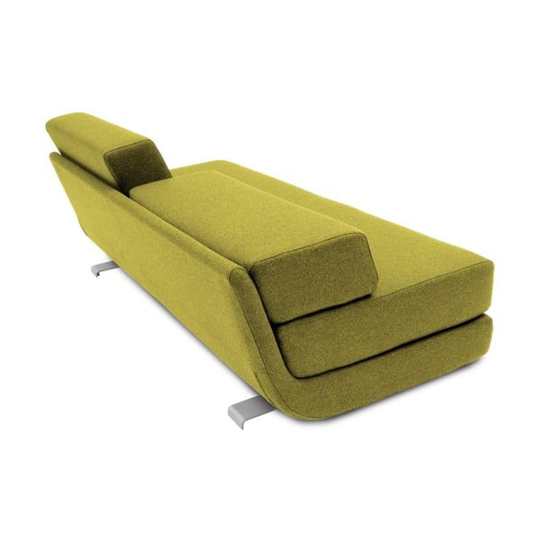 Divano letto giallo Lounge - Softline-image-2