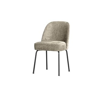 Sedie da pranzo in velluto color crema in set di 2 pezzi Vogue - BePureHome