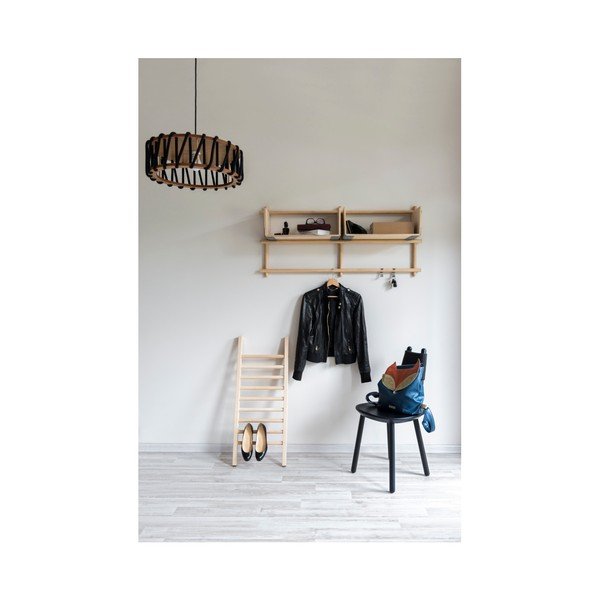 Sedia in legno massiccio nero Naïve - EMKO-image-4