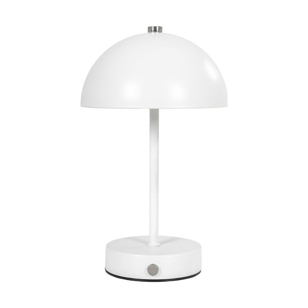 Lampada da tavolo a LED bianca (altezza 25 cm) Holt - House Nordic