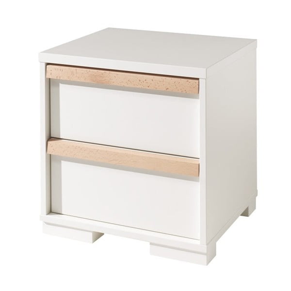 Comodino bianco per bambini London - Vipack
