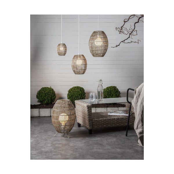 Cavo bianco con estremità a lampadina, lunghezza 2,5 m Ute - Star Trading-image-1