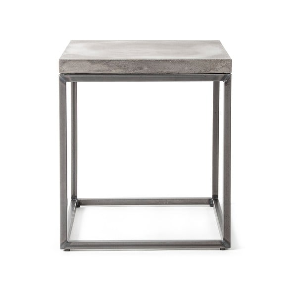 Tavolo contenitore in cemento, 35 x 40 cm Perspective - Lyon Béton