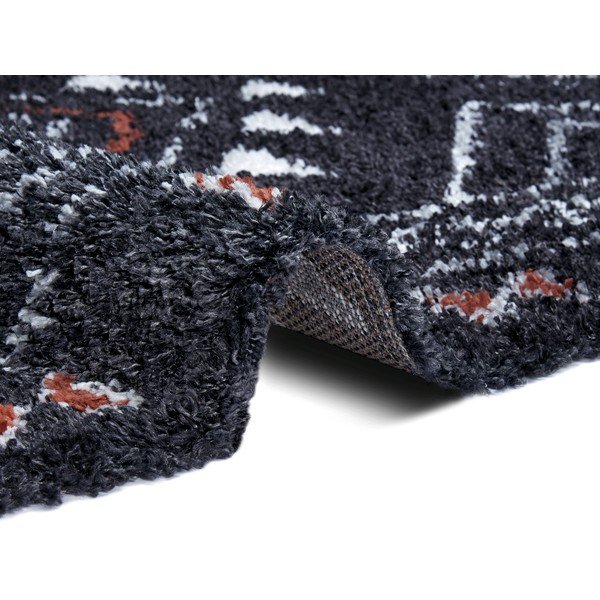 Tappeto nero , 80 x 150 cm Hurley - Mint Rugs-image-1