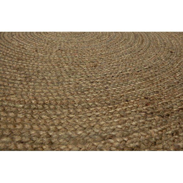 Tappeto verde in iuta ø 150 cm Ross – WOOOD-image-1