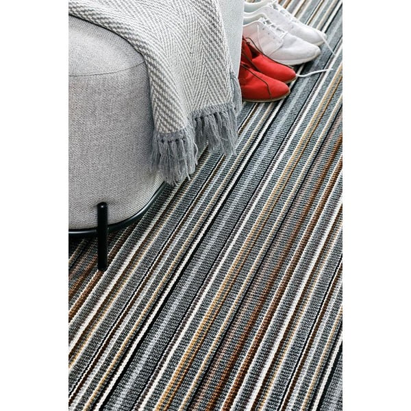 Tappeto grigio 300x80 cm Hugo - Narma-image-2