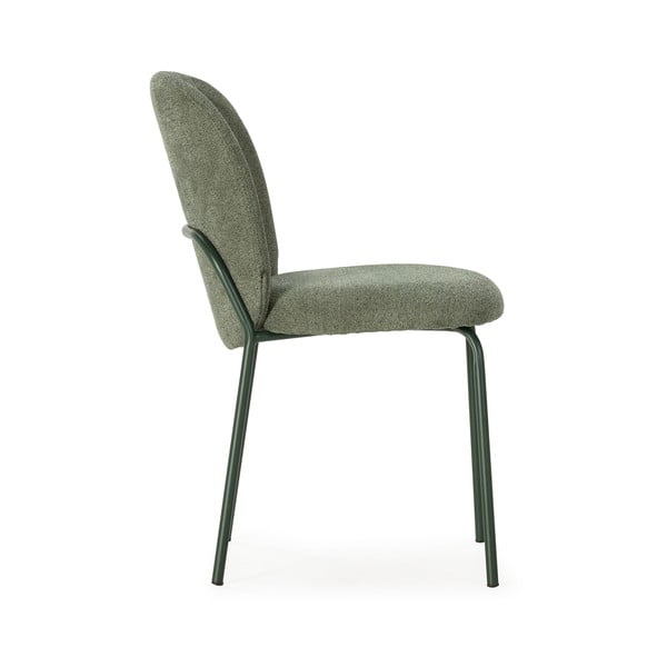 Sedie da pranzo in set verdi imbottite 4 pz Daia – Marckeric-image-3