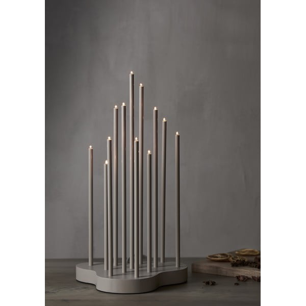 Decorazione luminosa natalizia beige Buzz - Star Trading-image-1