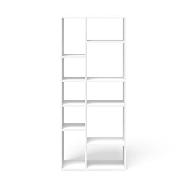 Libreria bianca 77x180 cm Iris - TemaHome-image-2
