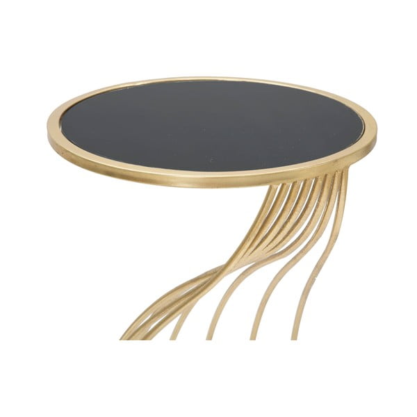 Tavolo rotondo con piano in vetro ø 35 cm Flush - Mauro Ferretti-image-4