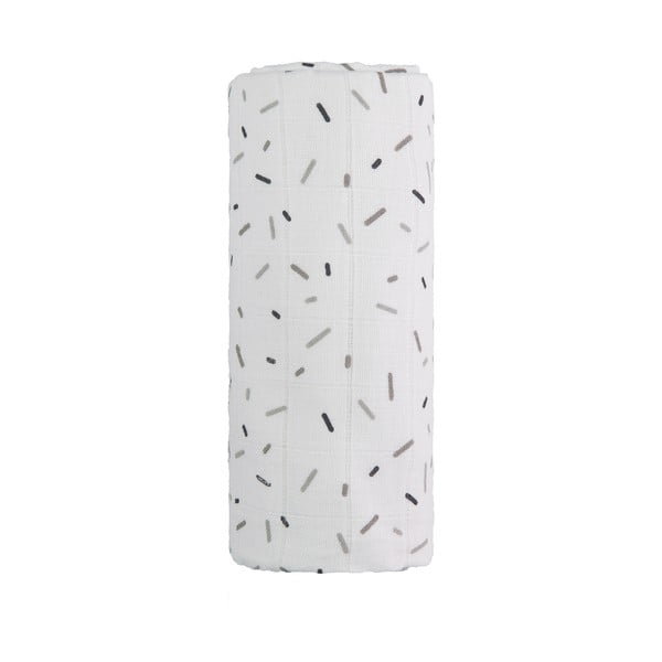 Asciugamano in cotone per bambini Tetra Grey Lines, 120 x 120 cm Tetra Grey lines - T-TOMI
