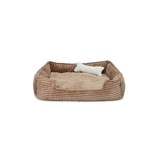 Letto in peluche beige Nest - Lydia&Co