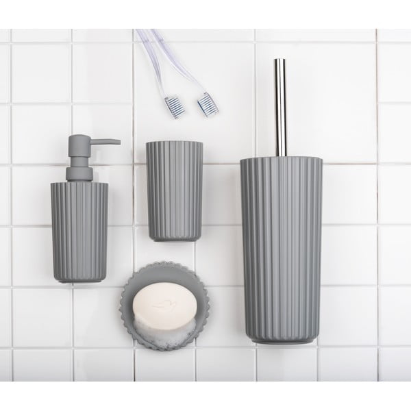 Dispenser di sapone grigio chiaro 0,28 l Minas - Allstar-image-1