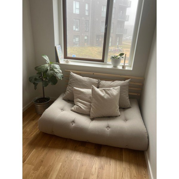 Divano variabile Naturale chiaro/Beige lino Shin Sano - Karup Design-image-4