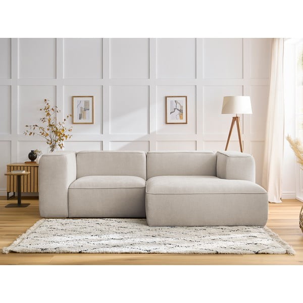 Divano angolare beige Zephyr – Bobochic Paris-image-1