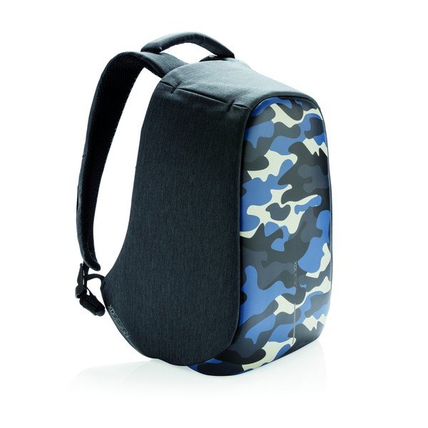 Unisex bezpečnostní batoh s modrými detaily XD Design Camouflage, 11 l