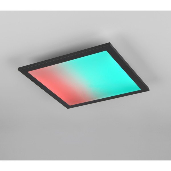 Plafoniera LED nera 29,5x29,5 cm Beta - Reality-image-1