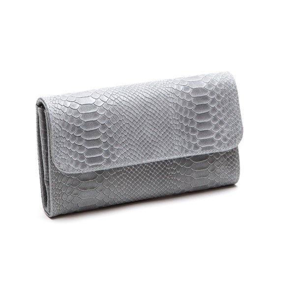 Kožené psaníčko Isabella Rhea 8018, šedé-image-1