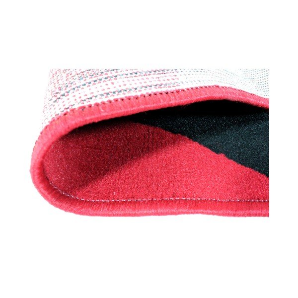 Červený koberec Flair Rugs Element Shard, 60 x 110 cm-image-2