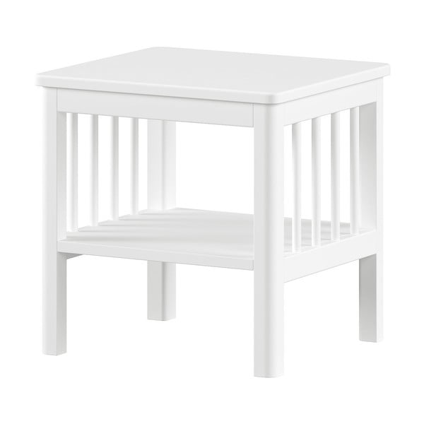 Comodino per bambini bianco in faggio massiccio Forrest – Vipack