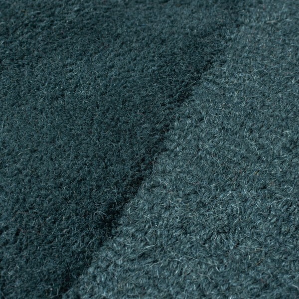 Tappeto rotondo color foglia di tè in lana tessuto a mano ø 160 cm Shard Teal – Flair Rugs-image-3