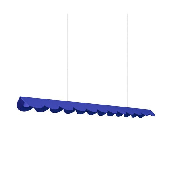Lampadario LED blu scuro in alluminio BISCUIT – Thoro