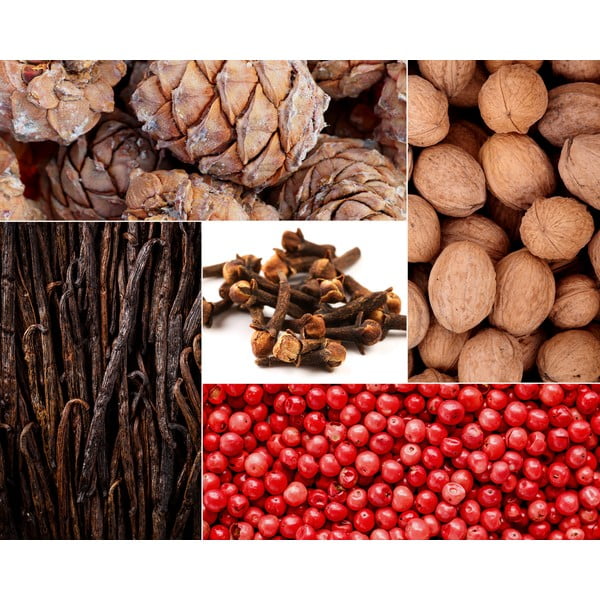 Candela di soia profumata tempo di combustione 35 h Black Wood - Privé Home-image-1