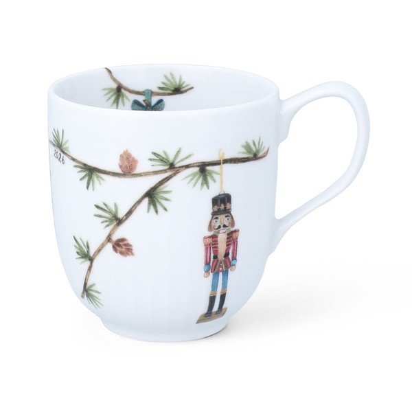 Tazza bianca in porcellana a tema natalizio 330 ml Hammershøi Christmas – Kähler Design