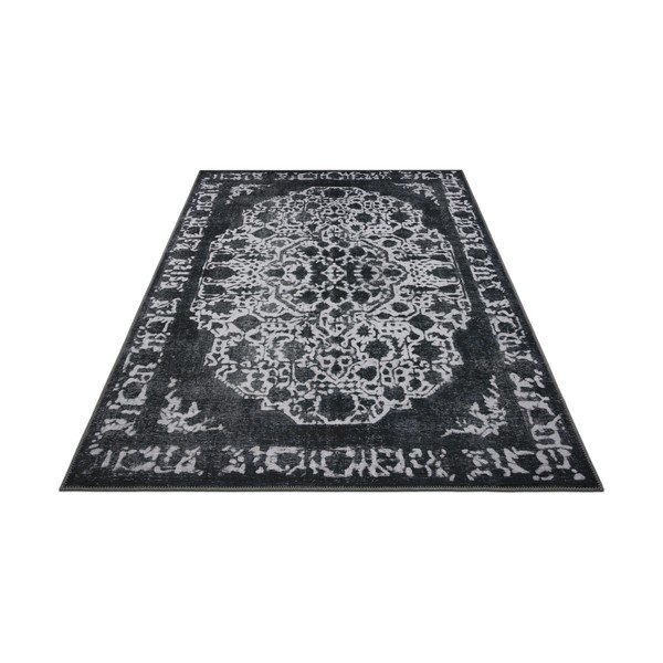 Tappeto nero 150x80 cm - Ragami-image-2