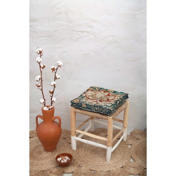 Cuscino di seduta in lino , 37 x 37 cm Honeysuckle - Tierra Bella-image-1