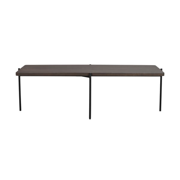 Tavolino in frassino marrone 145 x 60 cm Shelton - Rowico
